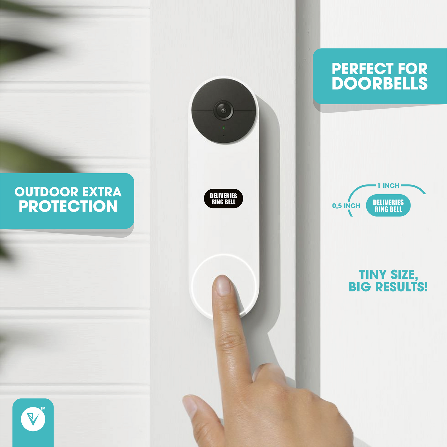 Tiny Deliveries Ring Bell for Doorbell