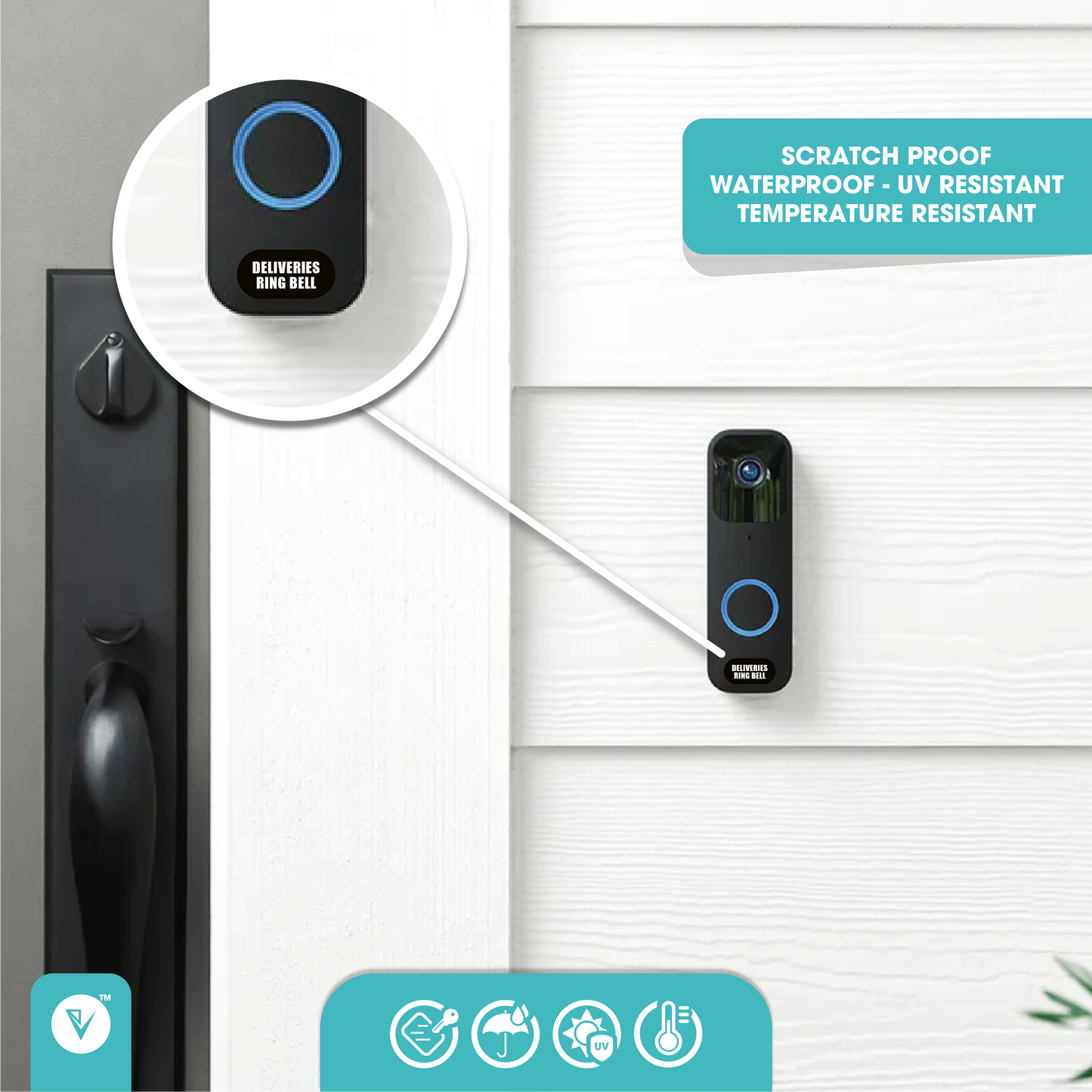 Tiny Deliveries Ring Bell for Doorbell