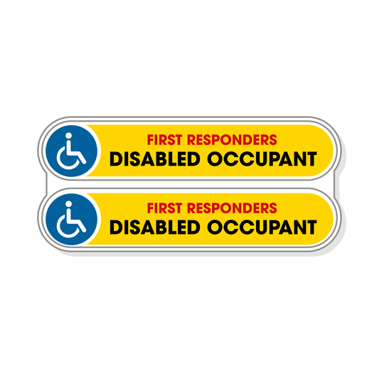 Disabled Occupant Stickers