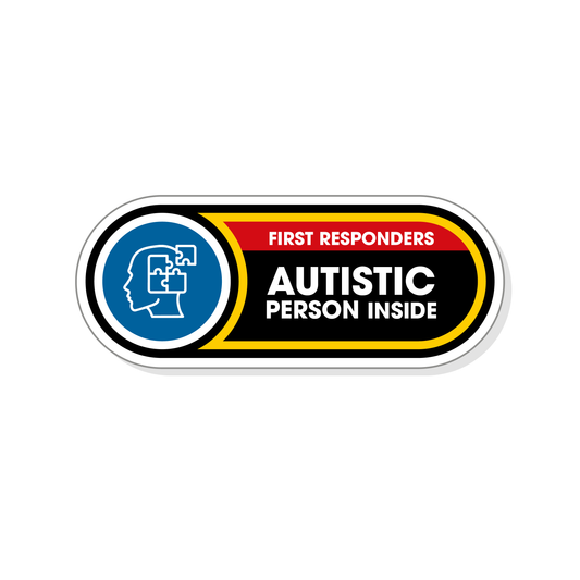 Autistic Person Inside - 1 Small Sticker